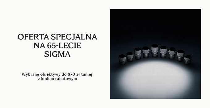 Oferta specjalna na 65-lecie SIGMA